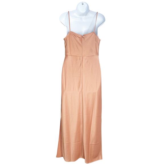 NWT Sachin & Babi Cali Cowl Neck Strap Midi Dress Sedona Rust Peach 4 - Picture 4 of 7